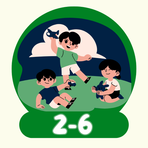 2-6 Years Old