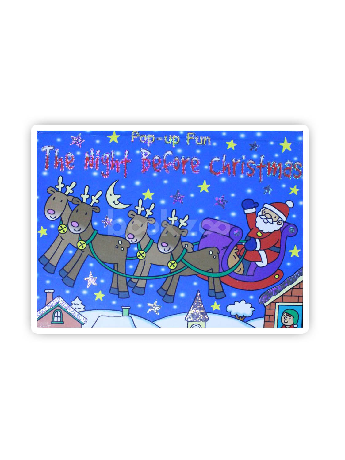 (Hardcover) The Night Before Christmas(Pop-up fun)