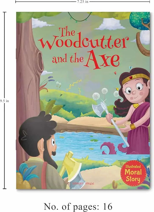 Illustrated Moral Story The Woodcutter and the Axe