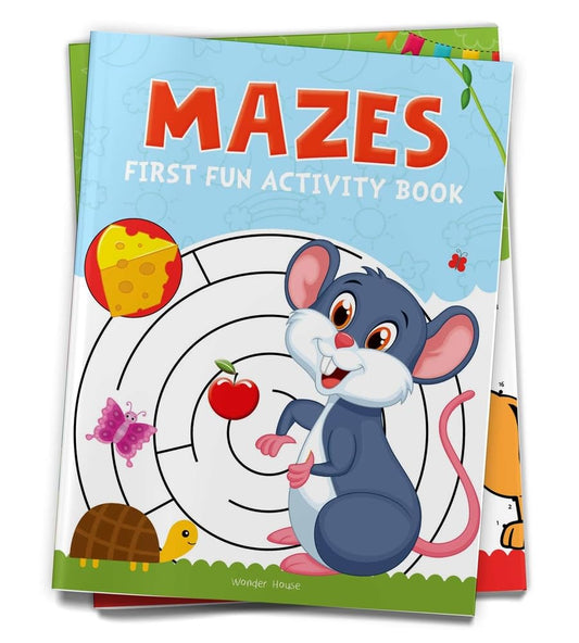 Mazes : First Fun Activity Books For Kids