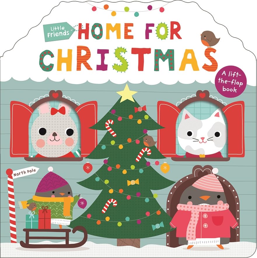 (Board Book) Home for Christmas (Little Friends)