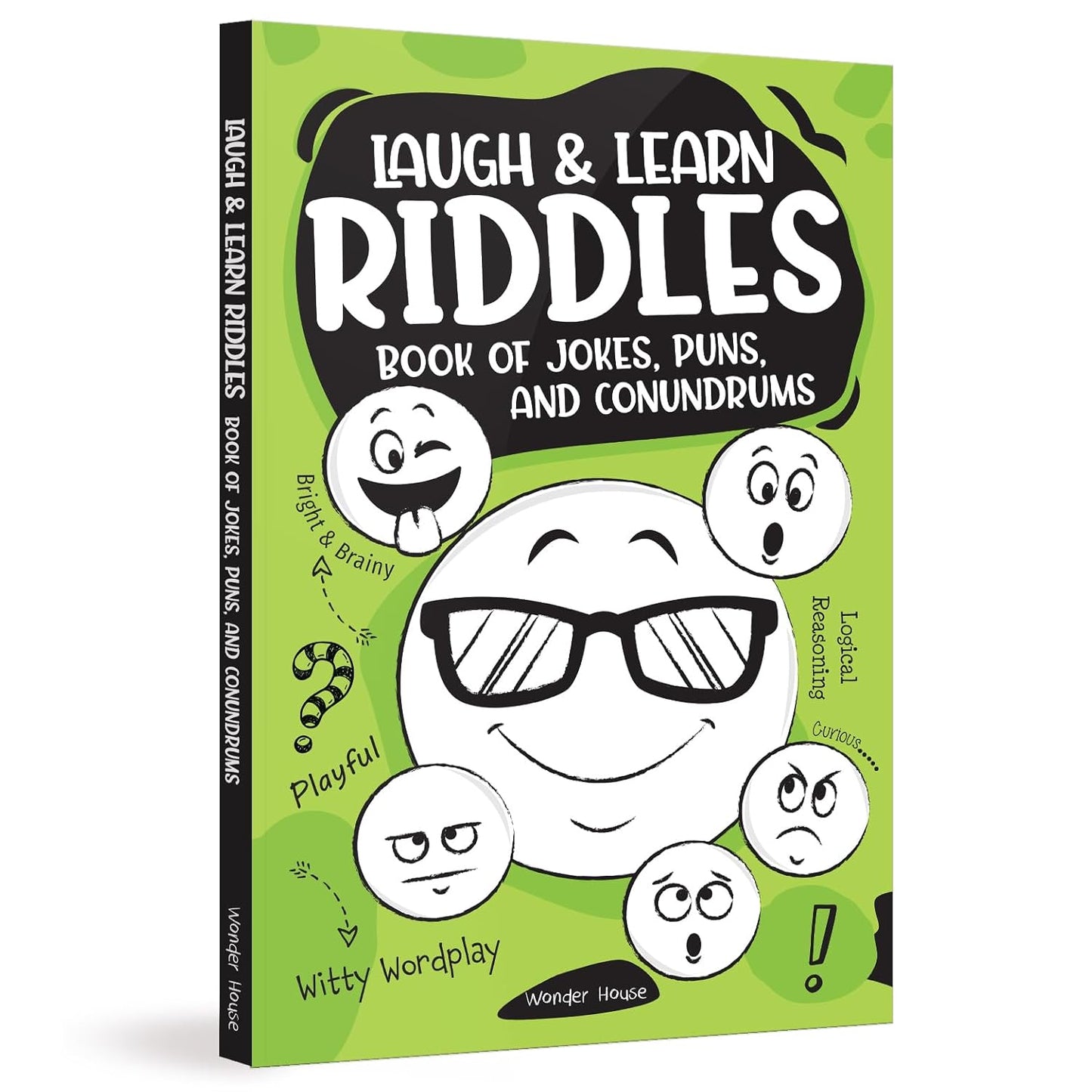 LAUGH AND LEARN RIDDLES BOOK OF JOKES, PUNS, AND CONUNDRUMS