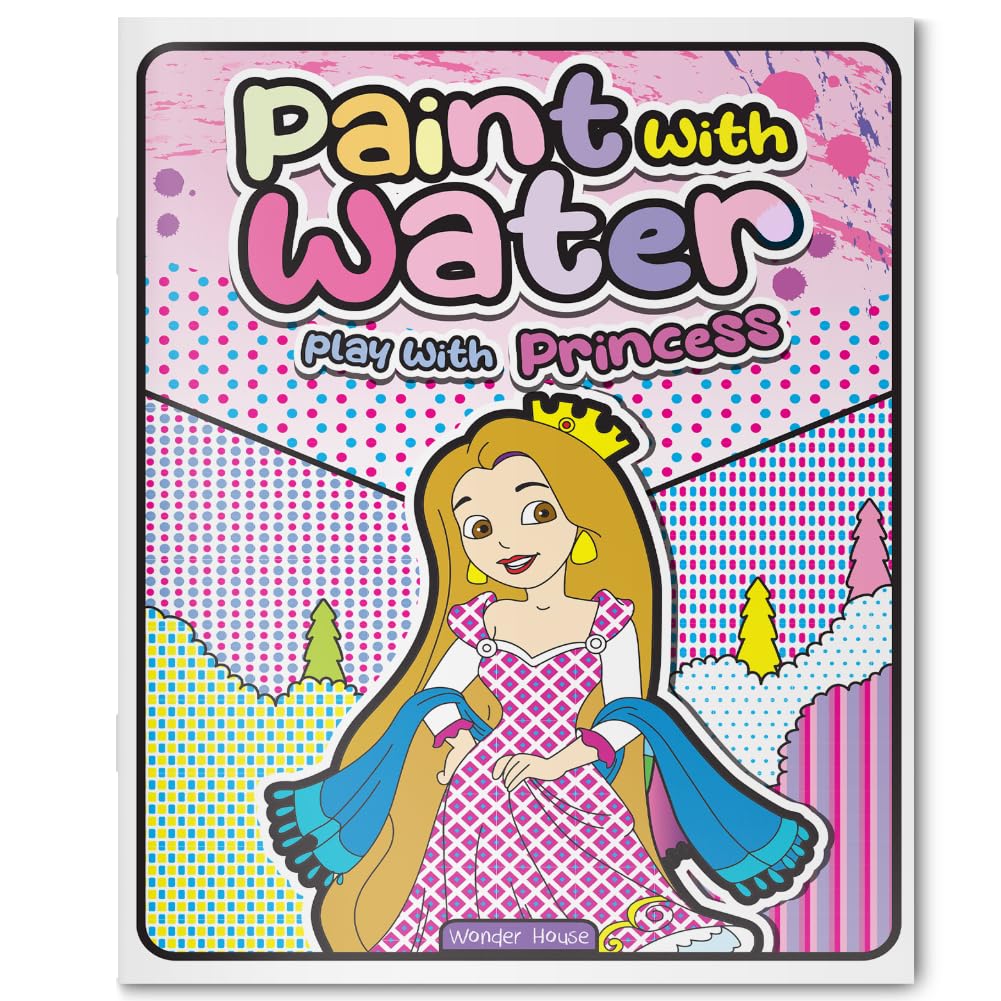Paint with Water Play with Princess
