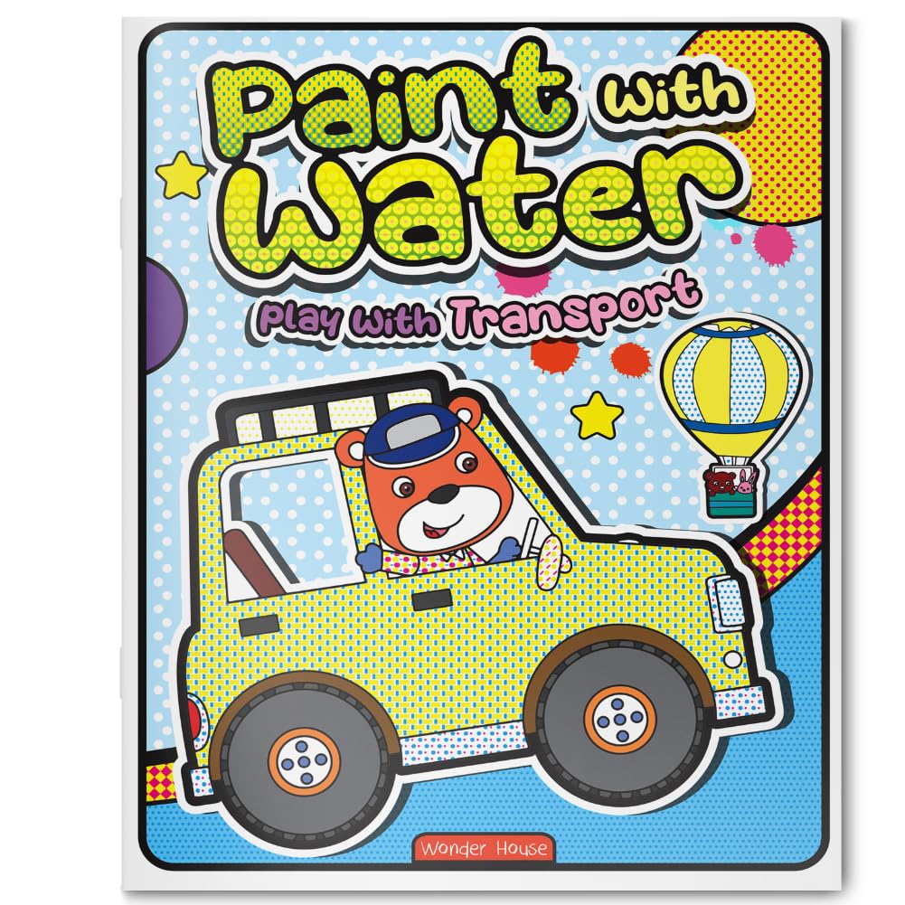 Paint with Water Play with Transport