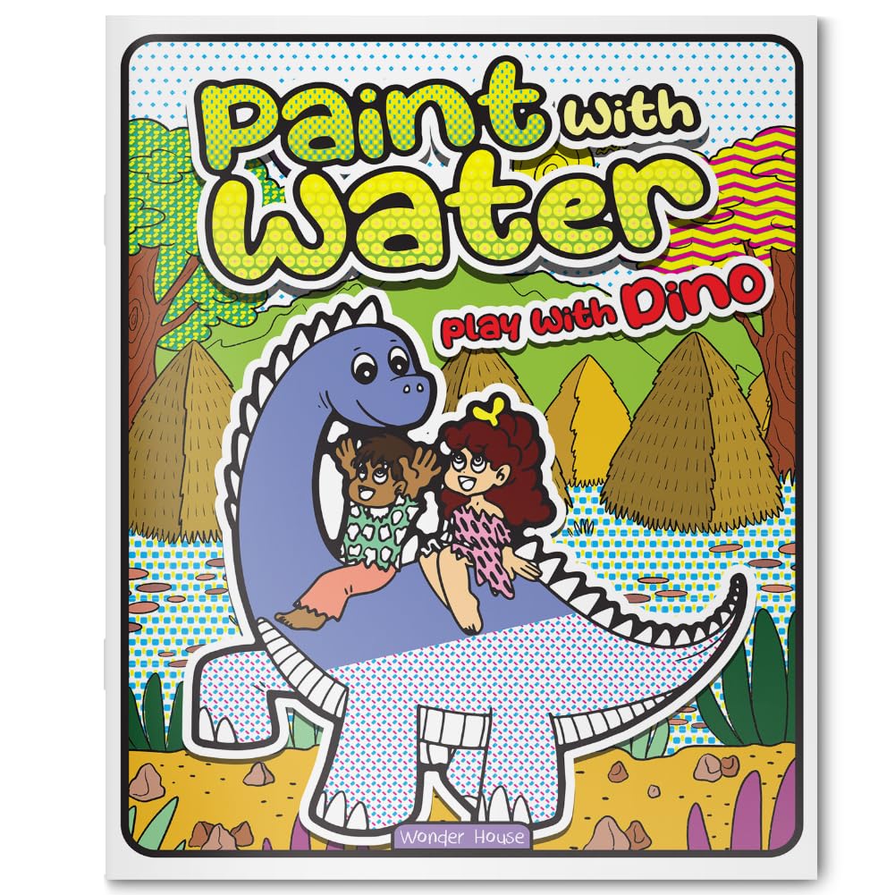 Paint with Water Play with Dinosaur