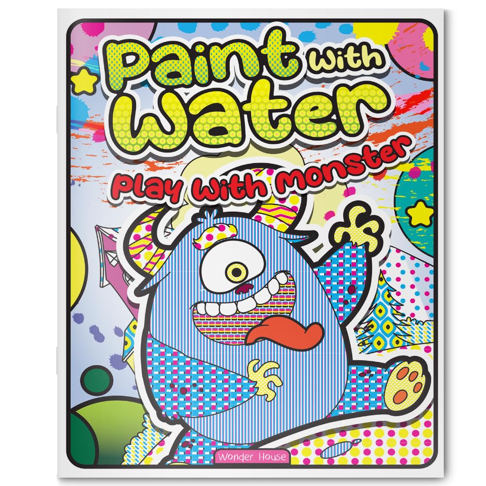 Paint with Water Play with Monsters