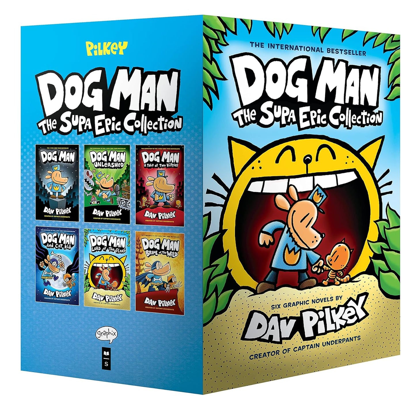 Dog Man: The Supa Epic Collection: From the Creator of Captain Underpants (Dog Man #1-6 Box Set)