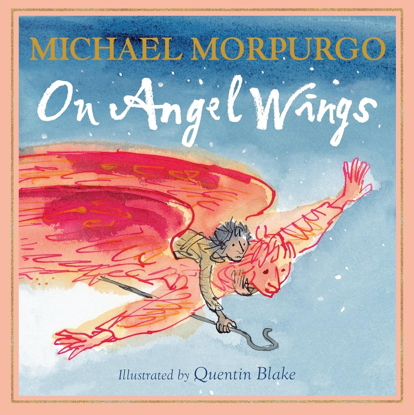 (Hardcover) On Angel Wings