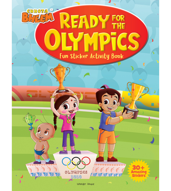 Chhota Bheem - Ready for the Olympics : Fun Sticker Activity Book