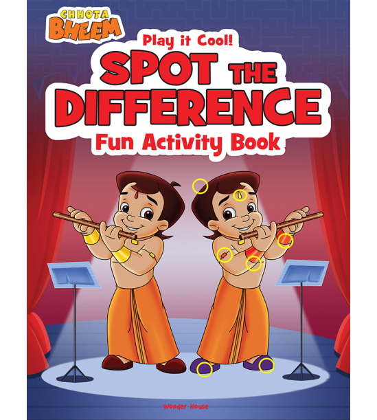 Chhota Bheem - Play It Cool! Spot The Difference : Fun Activity Book