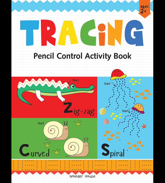 Preschool Activity Book: Tracing - Pencil Control Activity Book For Kids