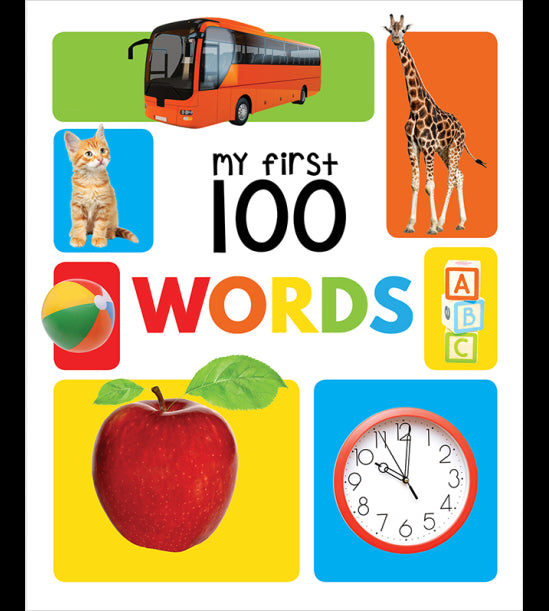 My First 100 Words Board Book : My 100 Library Series