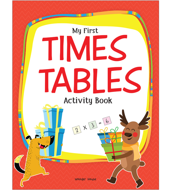My First Times Tables Activity Book : Multiplication Tables From 1 - 20 with Fun and Easy Math Activ