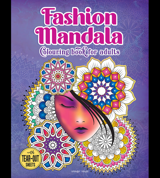 Fashion Mandala Coloring book for Adults