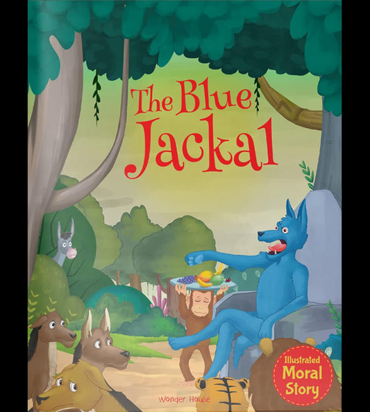 Illustrated Moral Story: The Blue Jackal