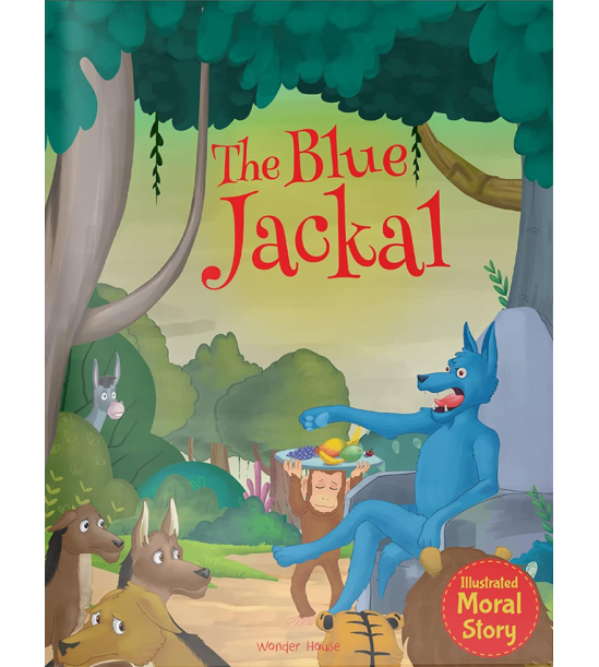 Illustrated Moral Story: The Blue Jackal