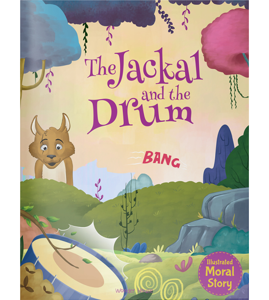 Illustrated Moral Story: The Jackal and the Drum