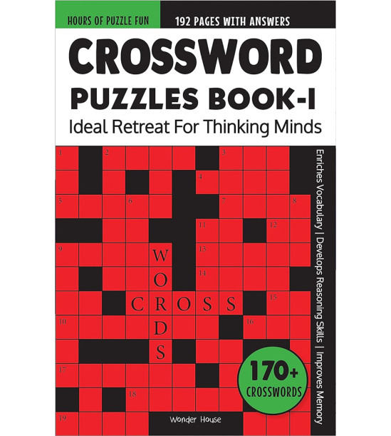 Crossword Puzzles Book 1 : Ideal Retreat For Thinking Minds