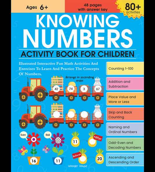 Knowing Numbers Activity Book For Children