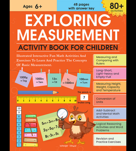 Exploring Measurement Activity Book For Children