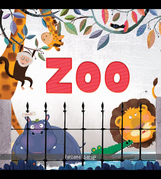 Zoo - Illustrated Book On Zoo Animals