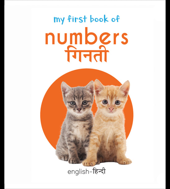 My First Book of Numbers - Ginti (English - Hindi): Bilingual Board Books For Children