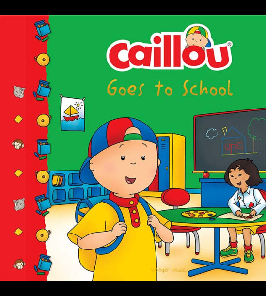 Caillou-Goes to School
