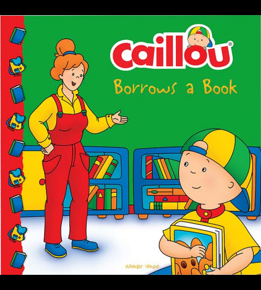Caillou-Borrows a Book
