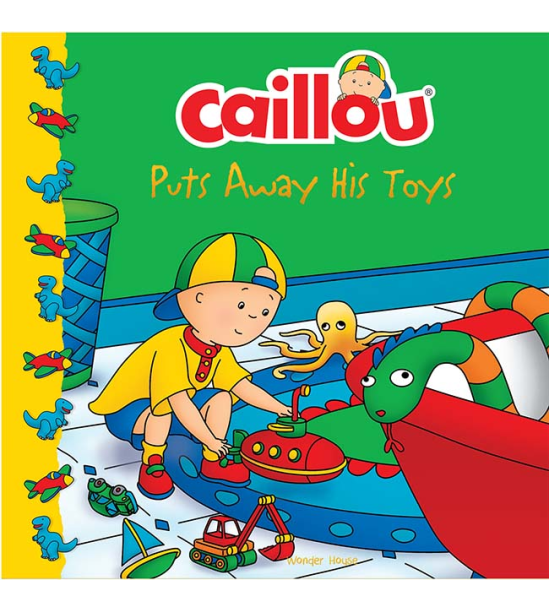 Caillou-Puts Away His Toys