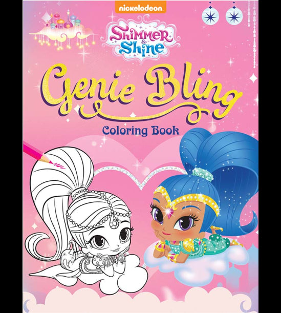 Genie Bling: Coloring Book for Kids (Shimmer & Shine)