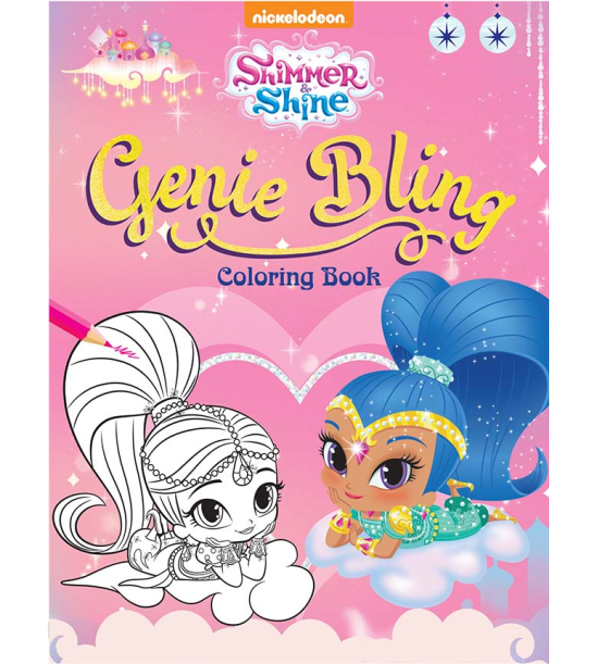 Genie Bling: Coloring Book for Kids (Shimmer & Shine)
