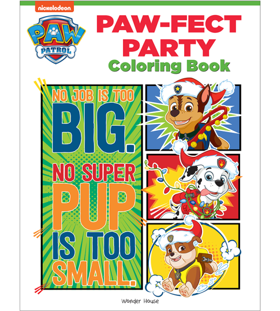Paw-fect Party: Paw Patrol Coloring Book For Kids