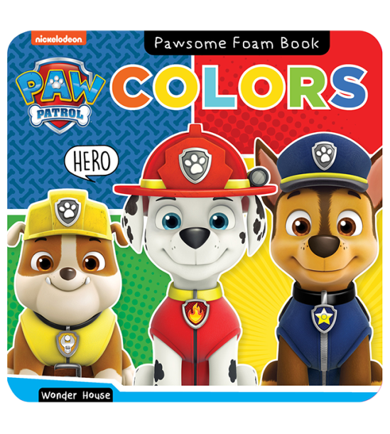 Pawsome Foam Books - Colors : Paw Patrol