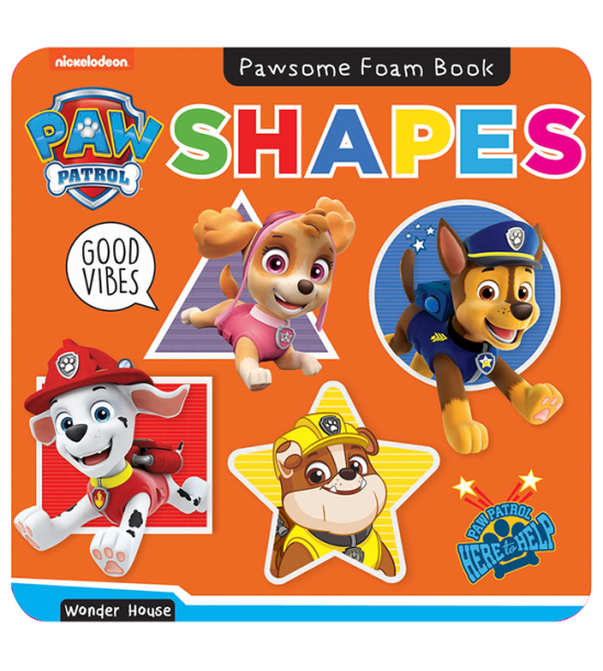Pawsome Foam Books - Shapes : Paw Patrol