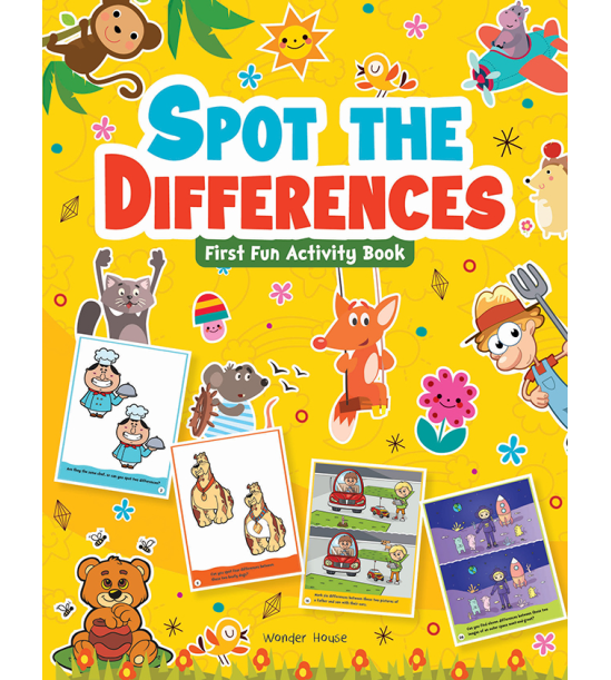 Spot The Difference : First Fun Activity Books For Kids