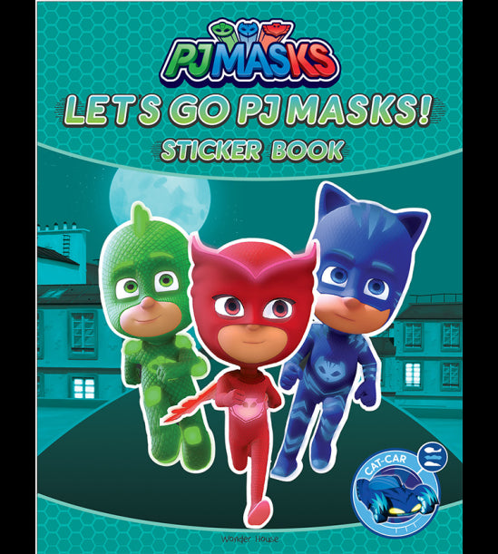 Lets Go PJ Masks Stickers Book : Fun Activity Books For Kids (PJ Masks)