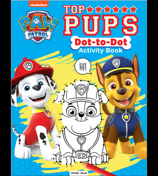 Paw Patrol Top Pups Dot to Dot Activity book