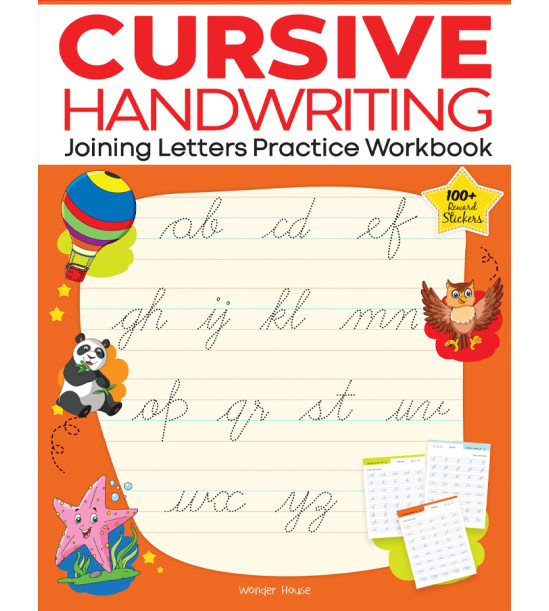 Cursive Handwriting - Joining Letters: Practice Workbook For Children