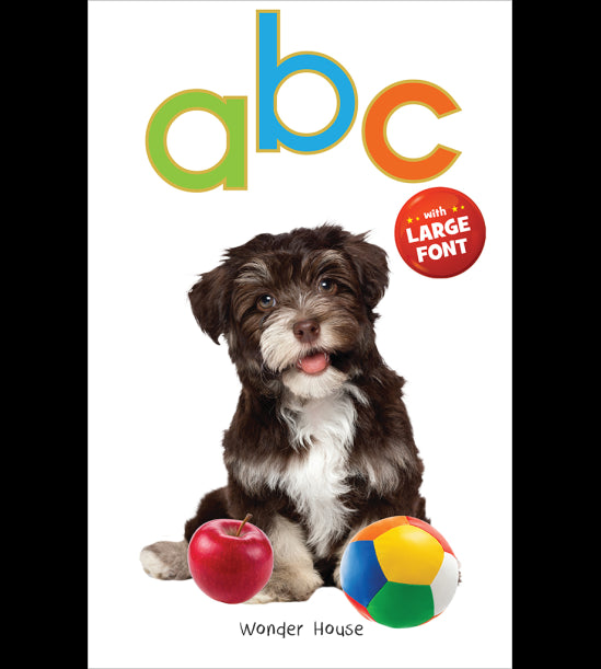 ABC - Early Learning Board Book With Large Font : Big Board Books Series