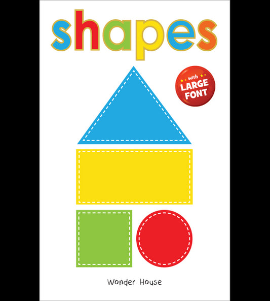 Shapes - Early Learning Board Book With Large Font : Big Board Books Series