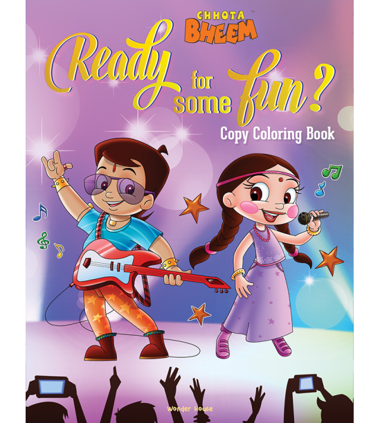 Chhota Bheem - Ready For Some Fun: Copy Coloring Book For Kids