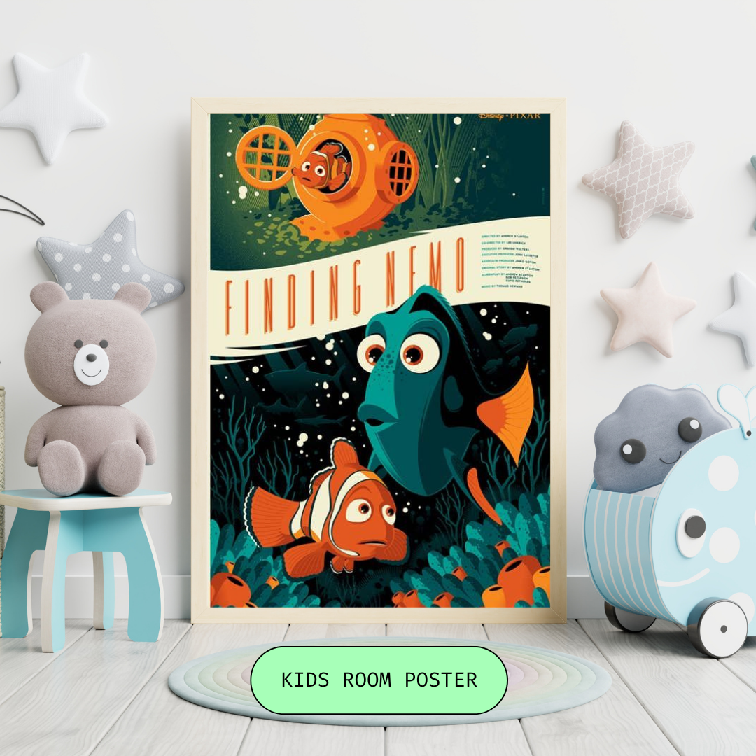 Ocean Adventure Framed Poster | Playful Underwater Story Art by Heyyjunior