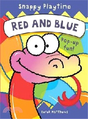 (Hardcover) Snappy Playtime Red & Blue