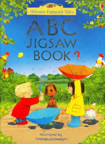 (Hardcover) Farmyard Tales ABC Jigsaw Book (Jigsaw Books)