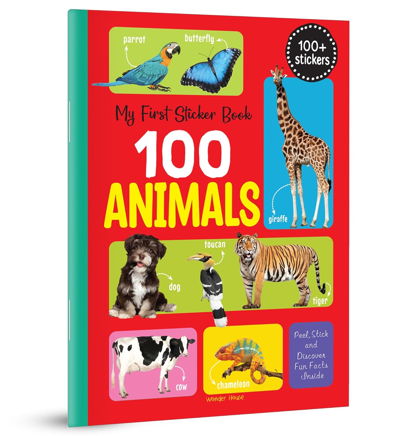 MY FIRST 100 ANIMALS STICKERS