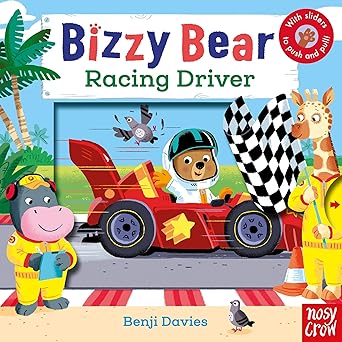 (Board Book) Bizzy Bear: Racing Driver