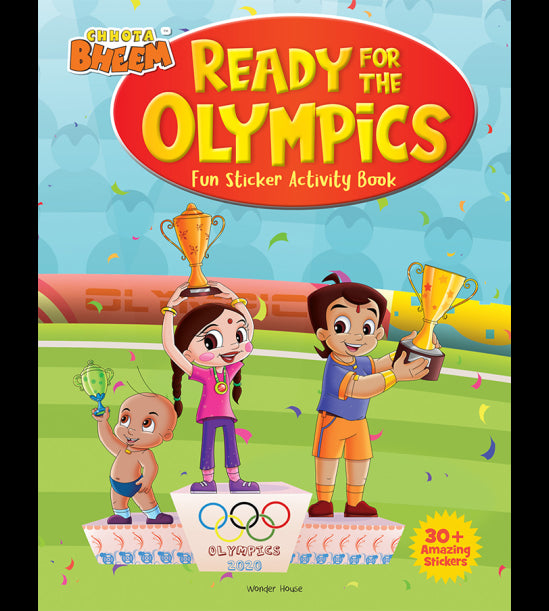 Chhota Bheem - Ready for the Olympics : Fun Sticker Activity Book
