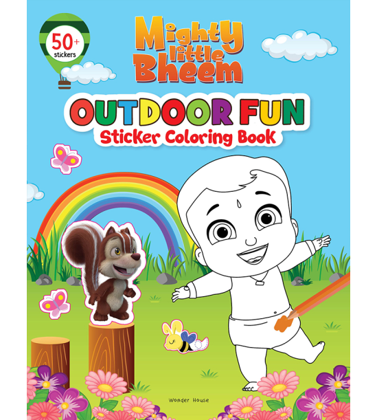 Mighty Little Bheem - Outdoor Fun : Sticker And Coloring Fun Activity Book