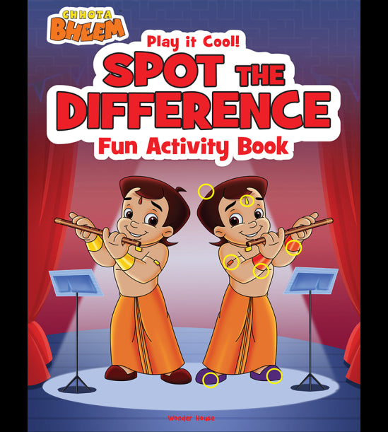Chhota Bheem - Play It Cool! Spot The Difference : Fun Activity Book