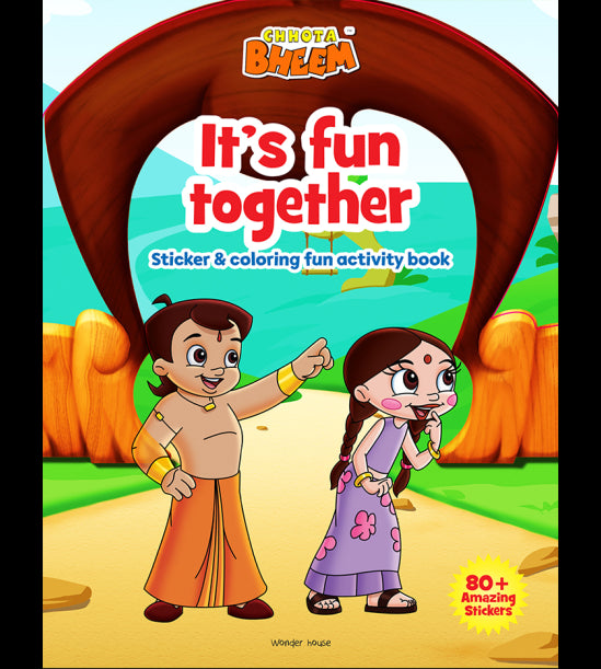 Chhota Bheem - Its Fun Together : Sticker And Coloring Fun Activity Book